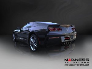 Chevrolet Corvette Exhaust System - Corsa Performance - C7 - Valve Back - 2.75" - Black Tips